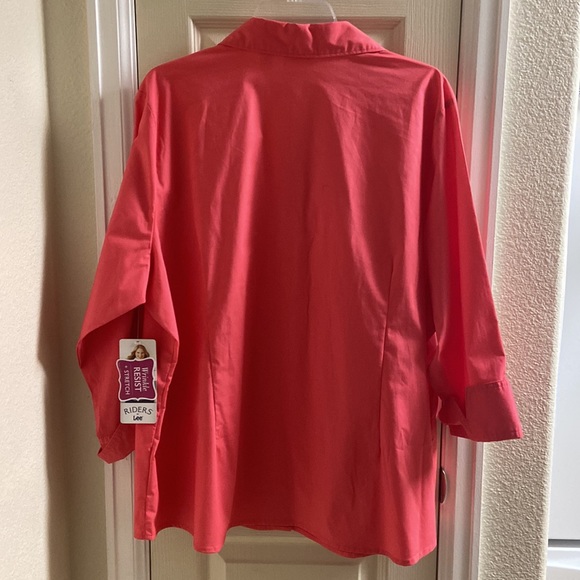 RIDERS By LEE WRINKLE RESIST SHIRT - Picture 4 of 9